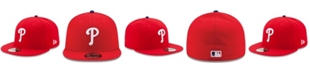 New Era Men's Philadelphia Phillies Game Authentic Collection On-Field 59FIFTY Fitted Hat